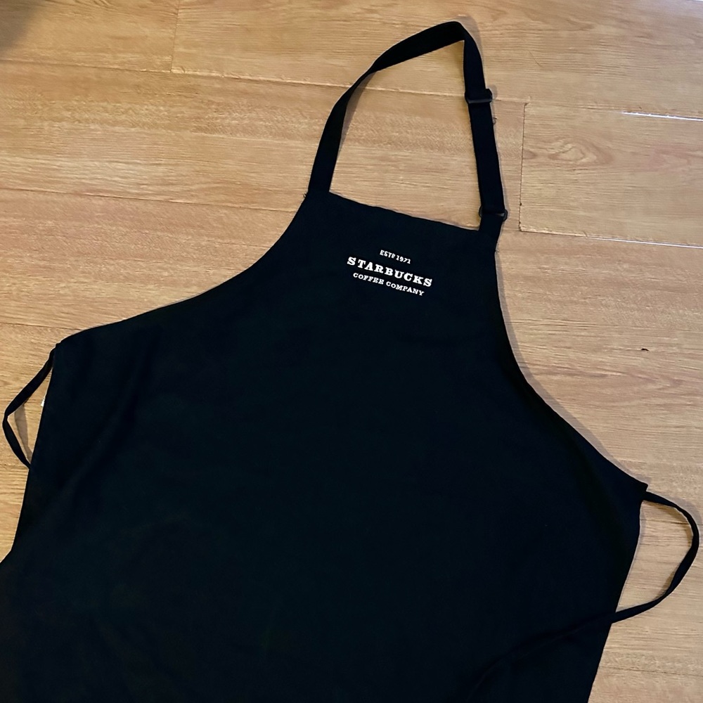 Starbucks Est 1971 Barista Black Apron